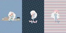 Lade das Bild in den Galerie-Viewer, Stenzo Wintermädchen Motiv Jersey Panel in bunt