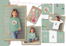 Lade das Bild in den Galerie-Viewer, Stenzo - Blume Motiv Jersey in grün/rot