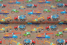 Lade das Bild in den Galerie-Viewer, Stenzo Motiv Autos Jersey in beige/bunt