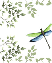 Lade das Bild in den Galerie-Viewer, Gütermann NATURAL BEAUTY Collection Libelle Motiv Baumwollstoff