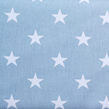 Lade das Bild in den Galerie-Viewer, Sterne mittelgroß (2cm) Baumwollstoff