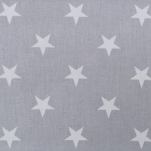 Lade das Bild in den Galerie-Viewer, Sterne mittelgroß (2cm) Baumwollstoff