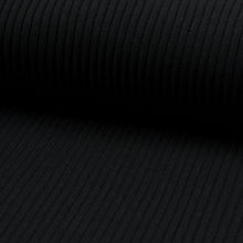 Lade das Bild in den Galerie-Viewer, Schweres Strickbündchen schwarz