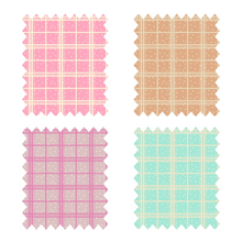 Lade das Bild in den Galerie-Viewer, Gütermann WITH LOVE Collection Karo mit Punkten Motiv Baumwollstoff