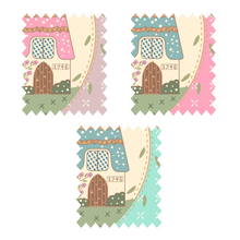Lade das Bild in den Galerie-Viewer, Gütermann WITH LOVE Collection Haus Motiv Baumwollstoff