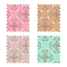 Lade das Bild in den Galerie-Viewer, Gütermann WITH LOVE Collection Blumenmuster Motiv Baumwollstoff