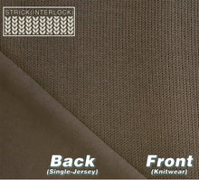 Lade das Bild in den Galerie-Viewer, Bio Strick (Interlock) - GOTS zertifiziert- schwarz