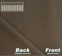 Lade das Bild in den Galerie-Viewer, Bio Strick (Interlock) - GOTS zertifiziert- braun