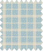 Lade das Bild in den Galerie-Viewer, Gütermann WITH LOVE Collection Karo mit Punkten Motiv Baumwollstoff