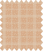 Lade das Bild in den Galerie-Viewer, Gütermann WITH LOVE Collection Karo mit Punkten Motiv Baumwollstoff