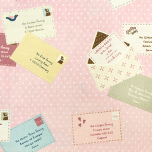 Lade das Bild in den Galerie-Viewer, Gütermann WITH LOVE Collection Postkarte Motiv Baumwollstoff