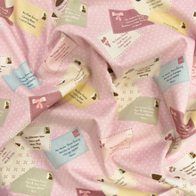 Lade das Bild in den Galerie-Viewer, Gütermann WITH LOVE Collection Postkarte Motiv Baumwollstoff