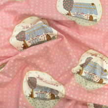 Lade das Bild in den Galerie-Viewer, Gütermann WITH LOVE Collection Haus Motiv Baumwollstoff