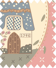 Lade das Bild in den Galerie-Viewer, Gütermann WITH LOVE Collection Haus Motiv Baumwollstoff