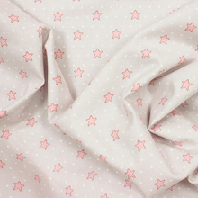Lade das Bild in den Galerie-Viewer, Gütermann WITH LOVE Collection Punkte und Sterne Motiv Baumwollstoff