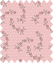 Lade das Bild in den Galerie-Viewer, Gütermann WITH LOVE Collection Blumenranke Motiv Baumwollstoff