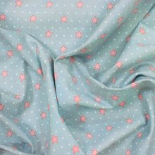 Lade das Bild in den Galerie-Viewer, Gütermann WITH LOVE Collection Punkte und Sterne Motiv Baumwollstoff