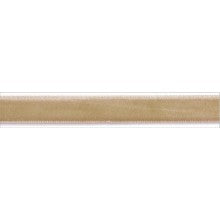 Gütermann COUNTRY CHIC COTTAGE Collection Samtband (16mm) in hellbraun