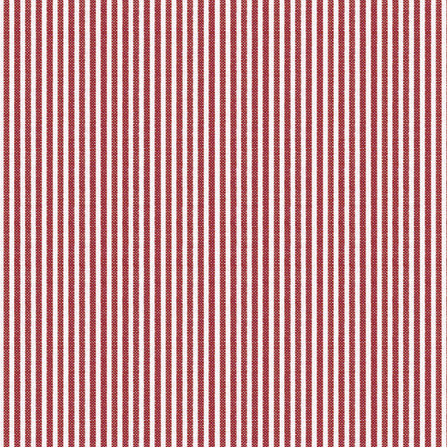 Westfalenstoffe KOPENHAGEN Collection Streifen (0,1cm) Baumwollstoff in rot/weiß