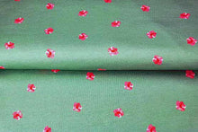 Lade das Bild in den Galerie-Viewer, Stenzo - Blume Motiv Jersey in grün/rot
