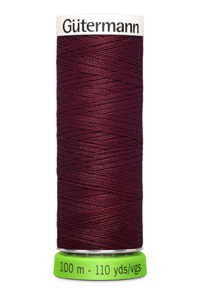 Gütermann Allesnäher 100m Nähgarn Farbe burgundy (Col. 369)