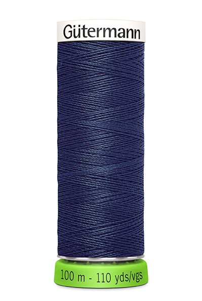 Gütermann Allesnäher 100m Nähgarn Farbe dunkel jeansblau (Col. 537)