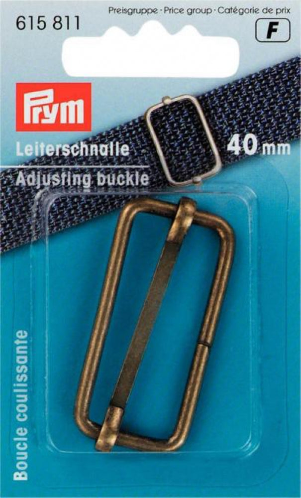 Leiterschnalle 40mm Metall
