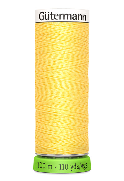 Gütermann Allesnäher 100m Nähgarn Farbe lemon peel (Col. 852)