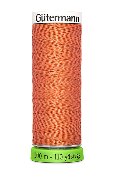 Gütermann Allesnäher 100m Nähgarn Farbe hellorange (Col. 895)