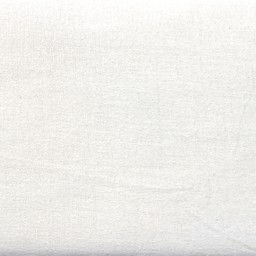 Unifarbener Baumwollstoff in wollweiß (130g/m²)