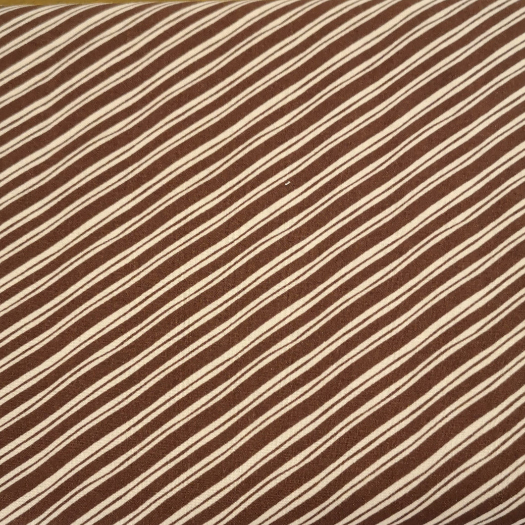 Zweigart diagonale Streifen Baumwollstoff