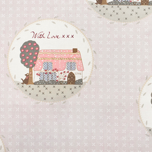 Lade das Bild in den Galerie-Viewer, Gütermann WITH LOVE Collection Haus Motiv Baumwollstoff
