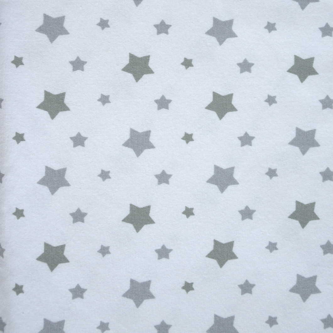 Stenzo Sterne klein (0,8-1,5cm) Jersey in weiß/grau/grün