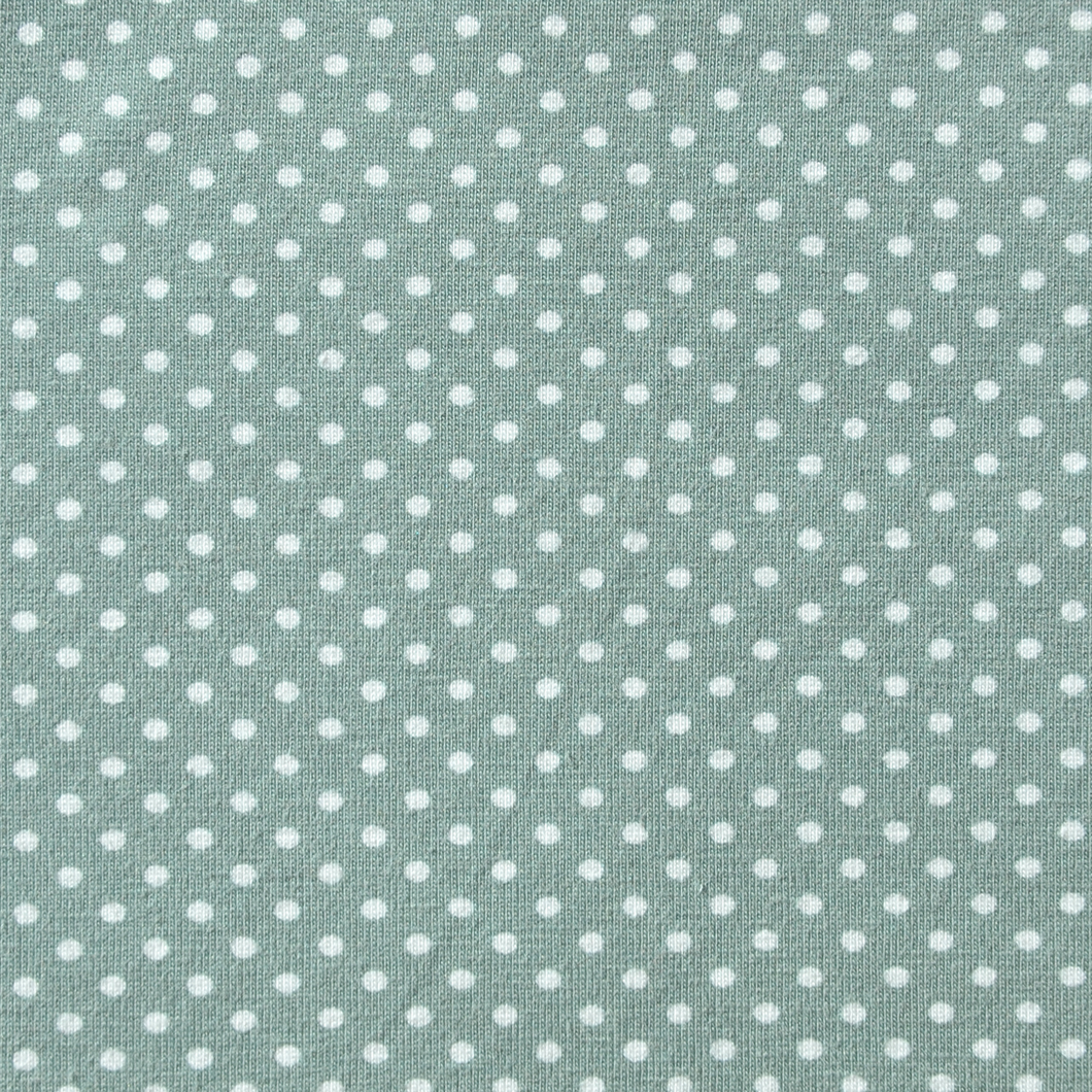 Stenzo Punkte (0,3cm) Jersey in grün/weiß