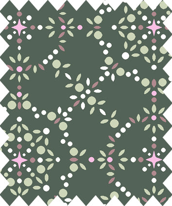 Gütermann NATURAL BEAUTY Collection Ornamente Motiv Baumwollstoff