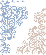 Lade das Bild in den Galerie-Viewer, Reststück 80cm: Gütermann PORTOFINO Collection Ornamente Motiv Baumwollstoff
