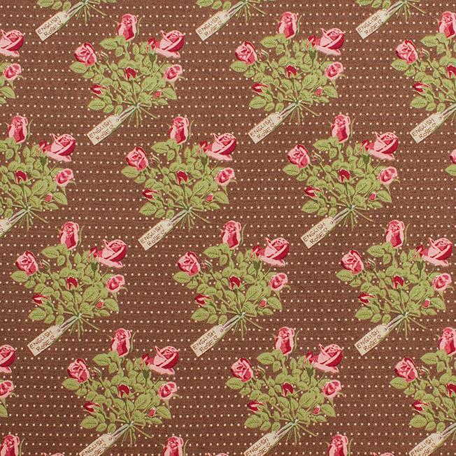 Gütermann LIZZY’S GARDEN Collection Rosenstrauß Motiv Baumwollstoff